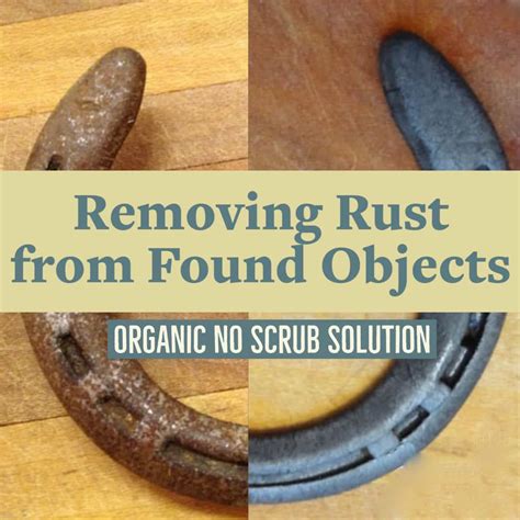 what dissolves rust on metal